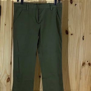Balenciaga Green Trousers, Size 6